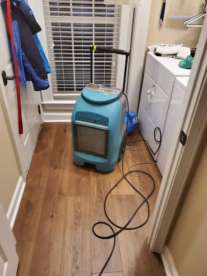 Commercial dehumidifier deployed for Flood Damage Cleanup in Mililani Mauka